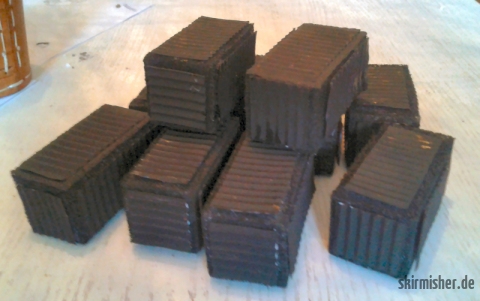 Grundierte Container