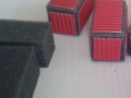 Geklebte Container