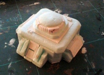 Bunker im Rohbau
