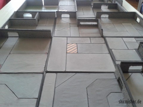 Weitläufige Hallen
